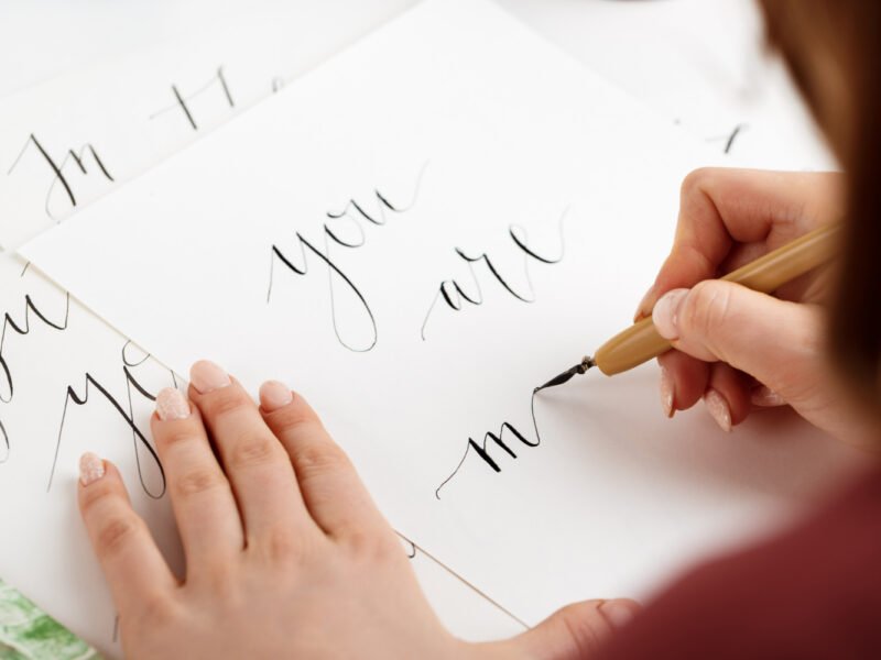 Exploring the Basics of Calligraphy (Theory & Letter Formation)