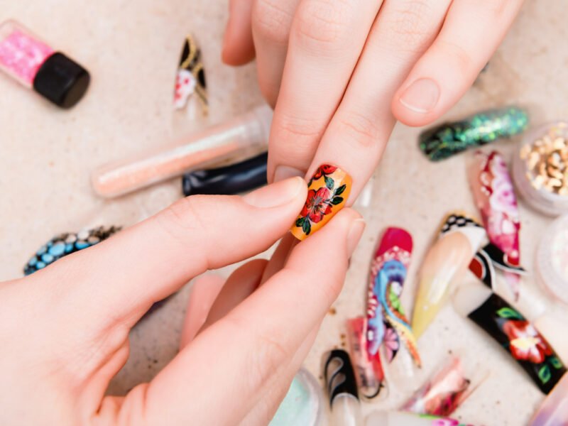 Nail Art Trends - Marble, Chrome, and More