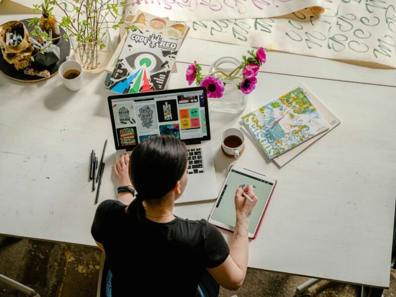 Developing a Visual Language Through Text-Based Exercises